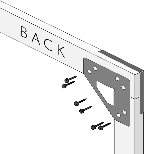 snap n lock gate kit back