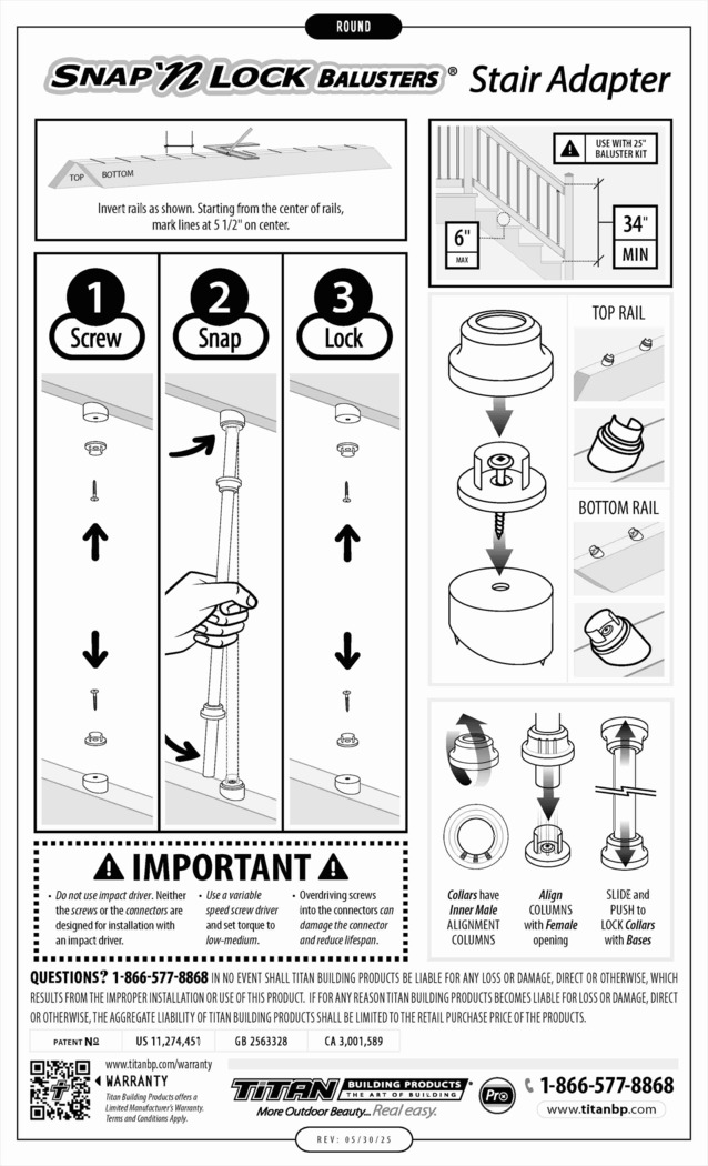 stair adapter instructions cover