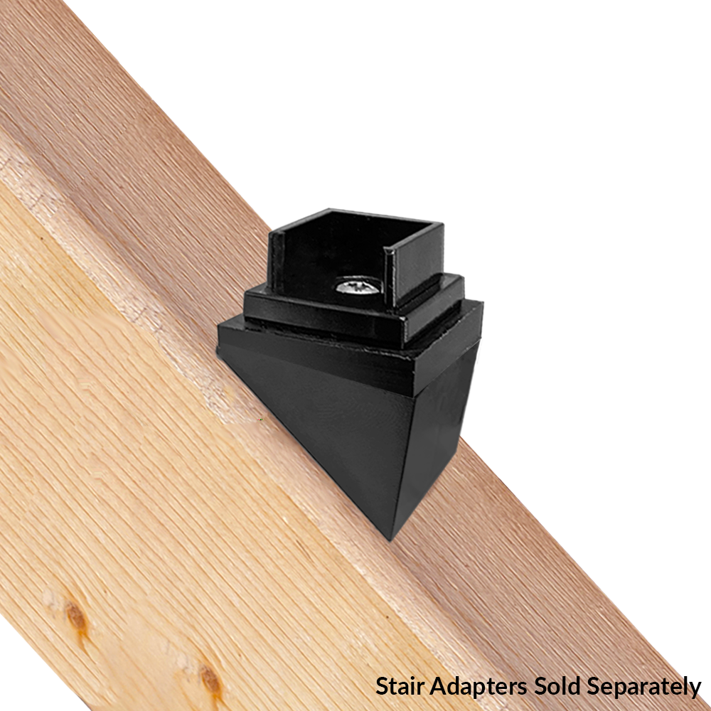 snap'n stack square with stair adapter